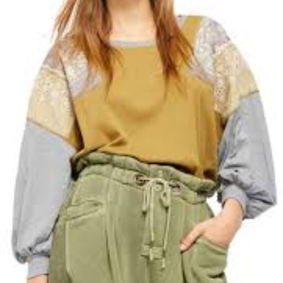 Free People Feelin It Embroidered Shirt - Picture 1 of 10